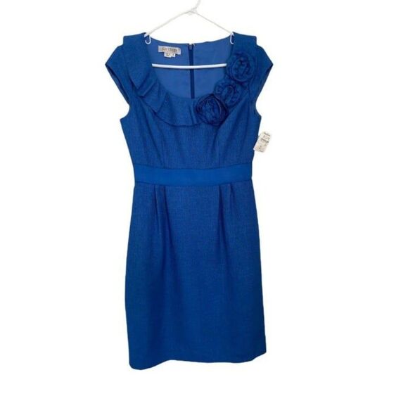 NWT Periwinkle Kay Unger A-Line Dress - Picture 1 of 4